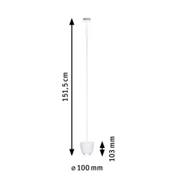 URail Pendel Smart Home Zigbee 3.0 - Tyros RGBW
