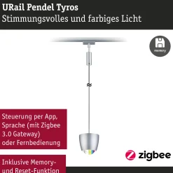 URail Pendel Smart Home Zigbee 3.0 - Tyros RGBW