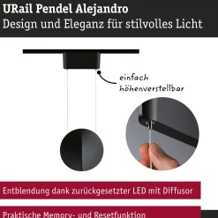 URail Pendel 3-Step-Dim - Alejandro