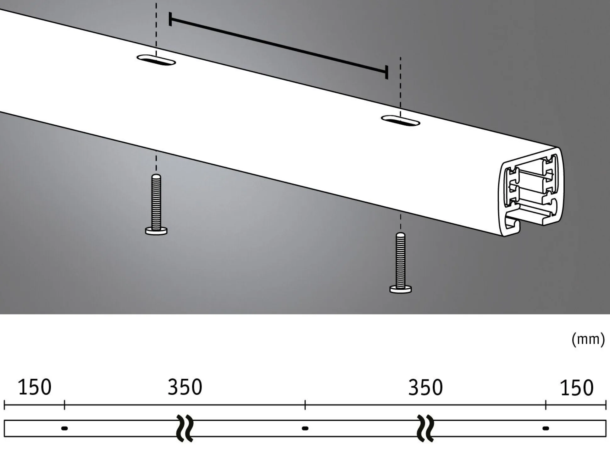 URail Schiene - 1m