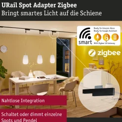 URail Schienenadapter Smart Home Zigbee 3.0 - URail Schienenadapter Smart Home Zigbee 3.0