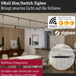 URail Schienenadapter Zigbee 3.0 - Dimm/Switch