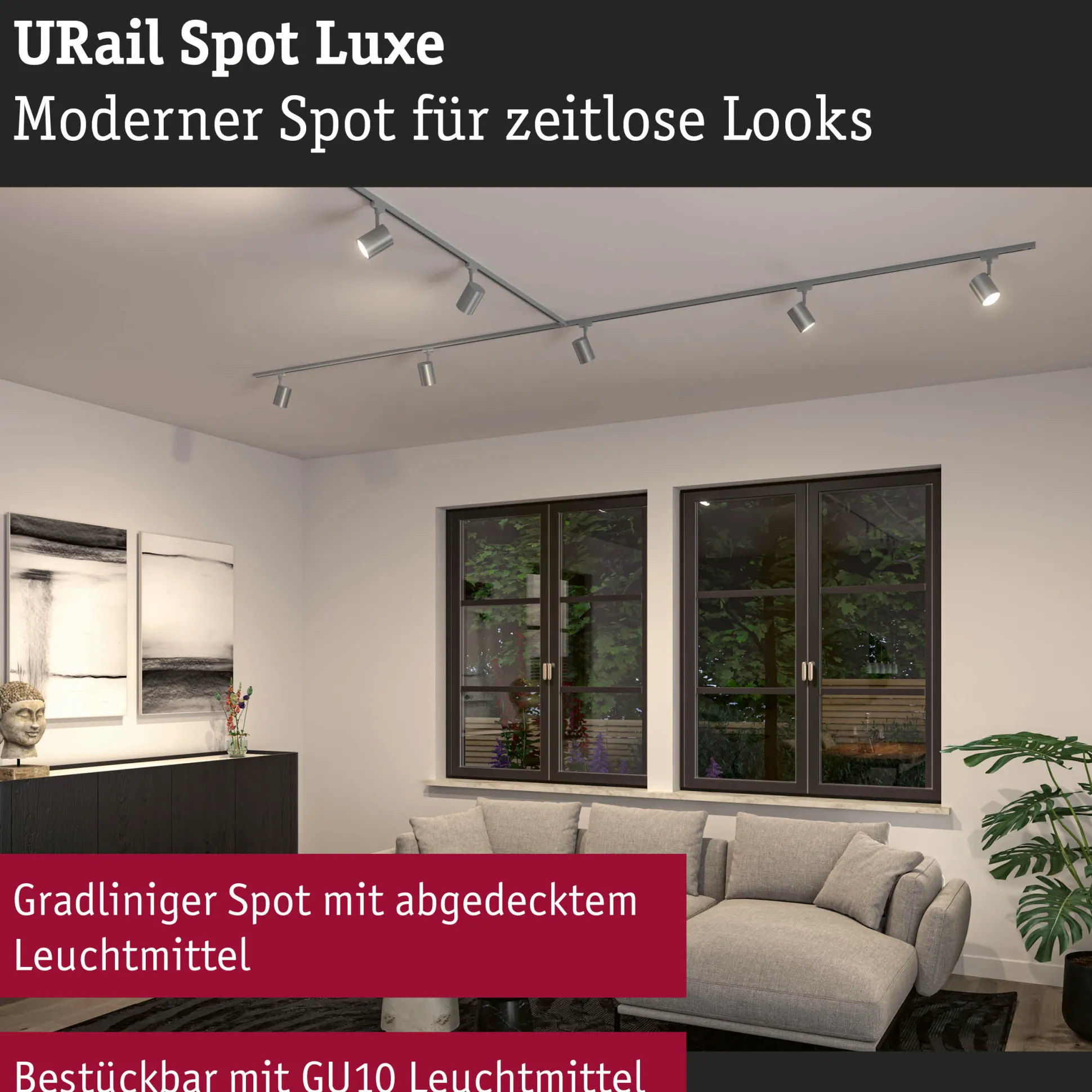 URail Schienenspot - Luxe