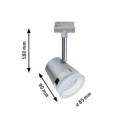 URail Schienenspot Smart Home Zigbee 3.0 - Cone Einzelspot inkl. Tunable White Leuchtmittel