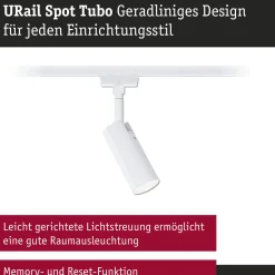 URail Schienenspot 3-Step-Dim - Tubo Einzelspot