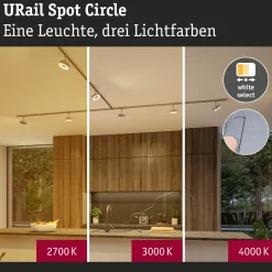 URail Schienenspot 3-Step-Dim - Circle