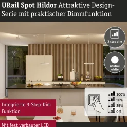 URail Schienenspot 3-Step-Dim - Hildor