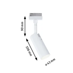 URail Schienenspot 3-Step-Dim - Tubo Einzelspot