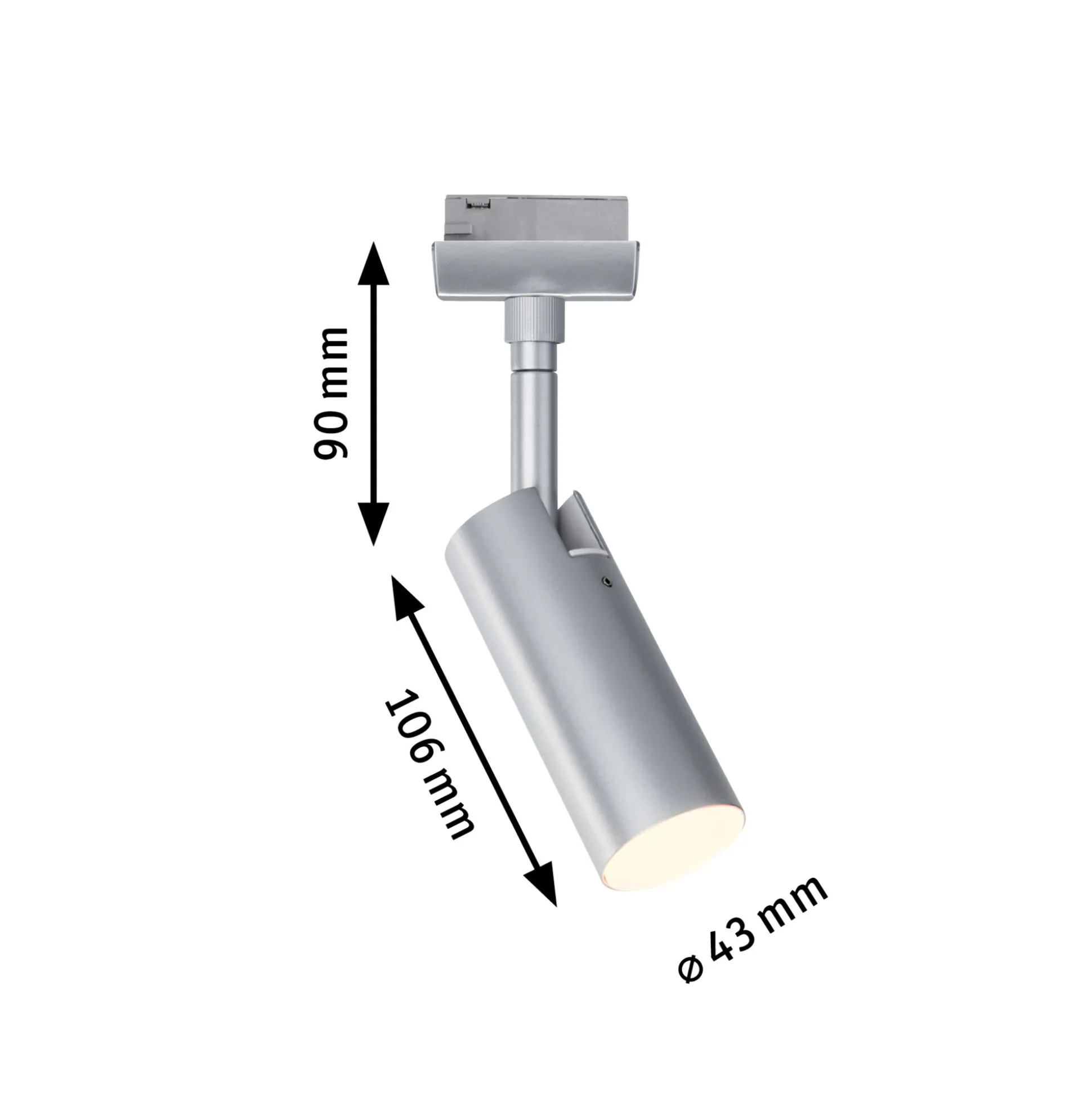 URail Schienenspot 3-Step-Dim - Tubo Einzelspot