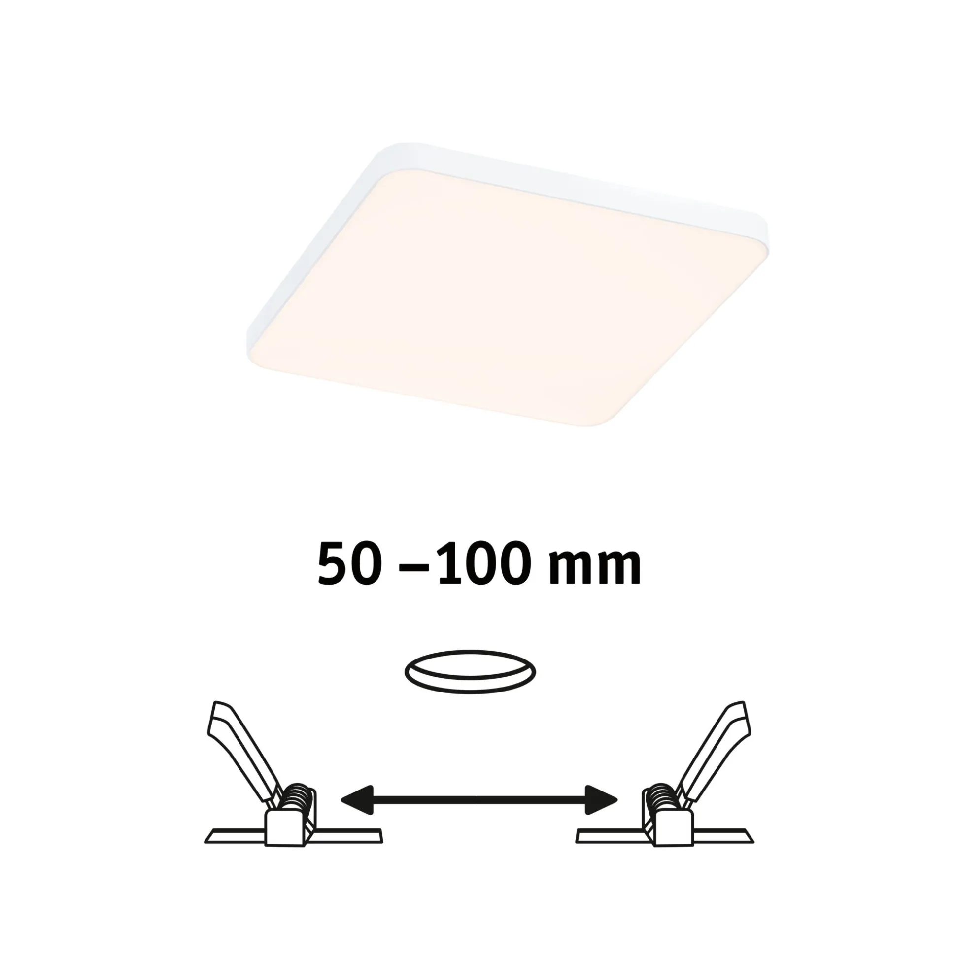 VariFit LED Einbaupanel - Veluna Edge
