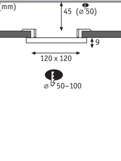 VariFit LED Einbaupanel - Veluna Edge