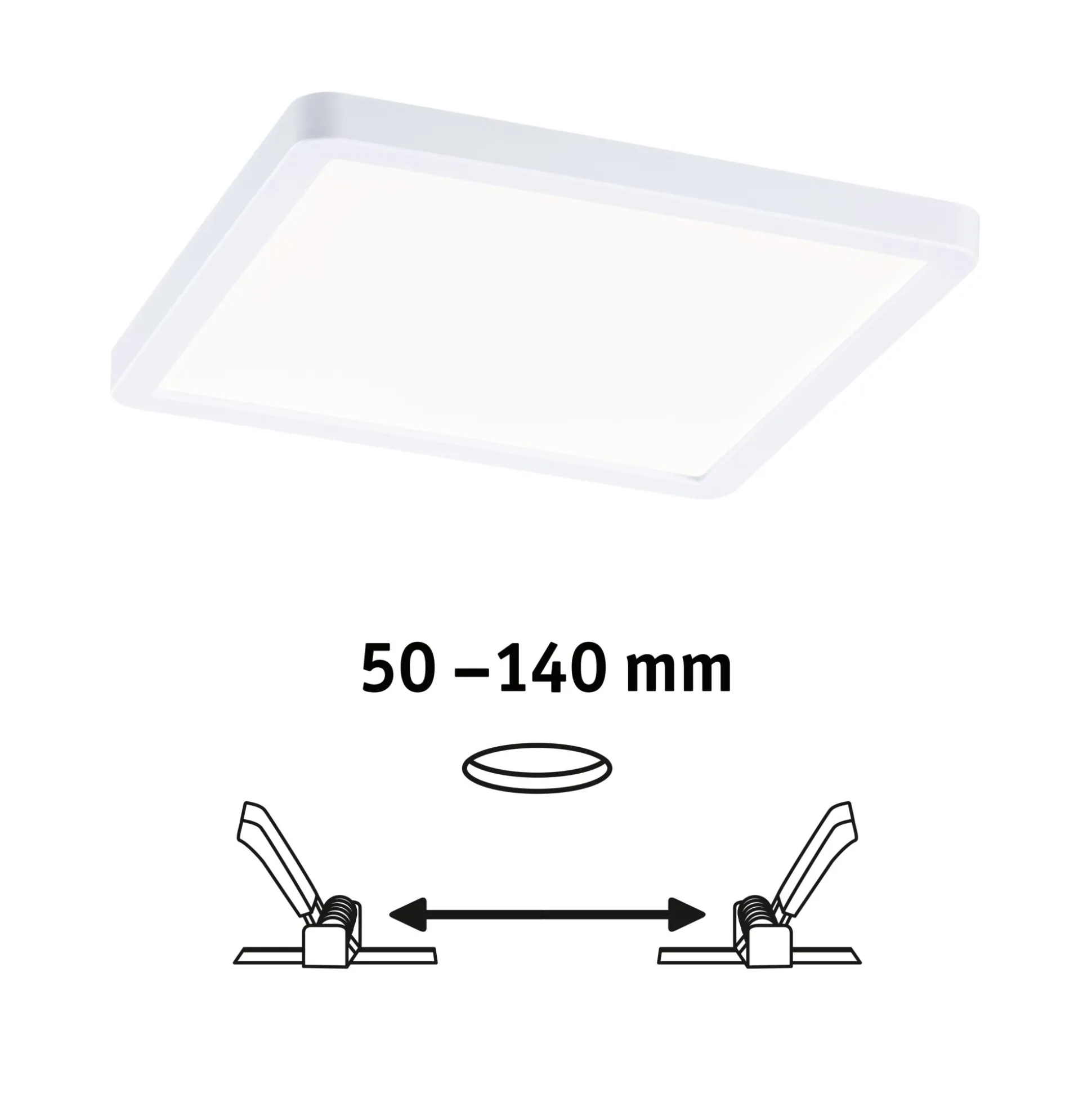 VariFit LED Einbaupanel - Areo