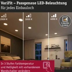 VariFit LED Einbaupanel Dim to Warm - Areo