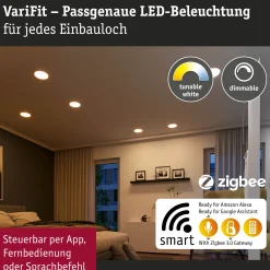 VariFit LED Einbaupanel Smart Home Zigbee 3.0 - Areo