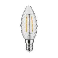 Vintage Edition Standard 230V - LED Kerze gedrehtes Glas