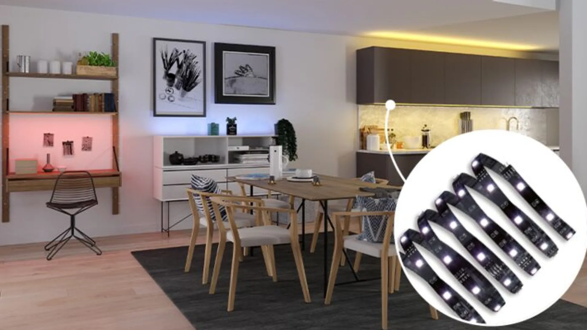 YourLED LED Strip - Lights and Sound für musikgesteuerten Farbwechsel