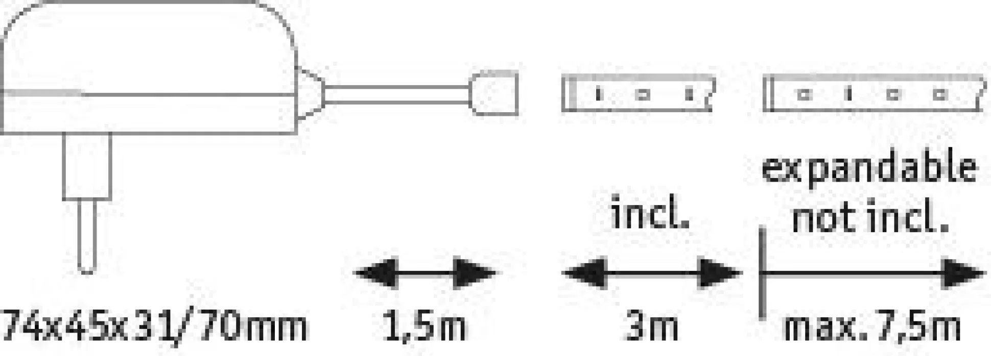 YourLED LED Strip - Warmweiß